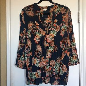 Spense Flowery Blouse